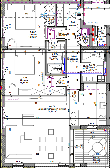 Апартамент 0-4