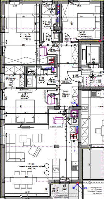 Апартамент 3-1